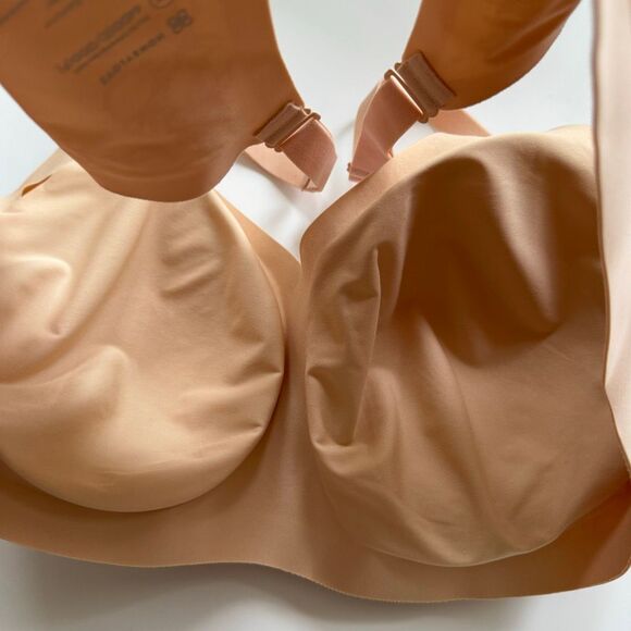 Honeylove Silhouette Roses Bra Women Size 44DD / 44F 3X Floral Wireless Seamless - Picture 6 of 7